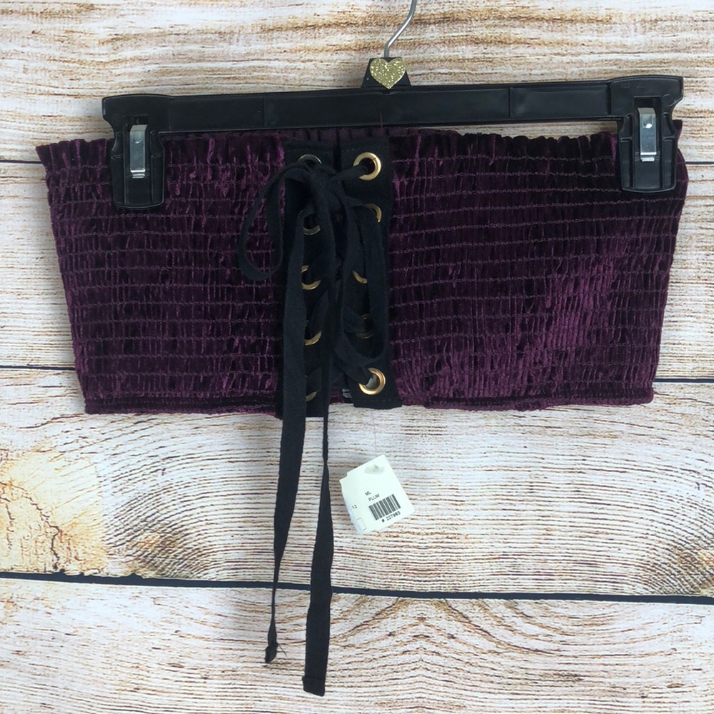 Velvet type top
